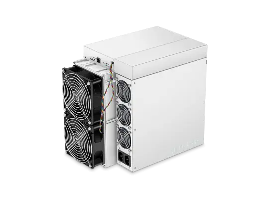 An example of Bitmain ASIC miner used to mine Bitcoin.