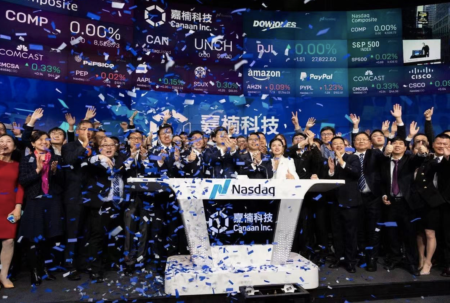 Canaan’s IPO on the NASDAQ